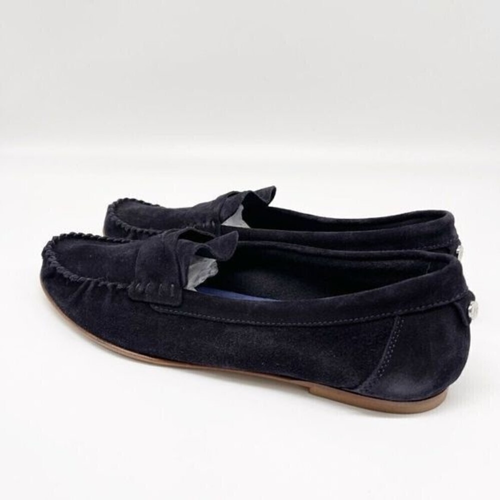 AQUATALIA | Black Lesley Weatherproof Suede Loafers | Women’s | 9 | EUC - Picture 5 of 9